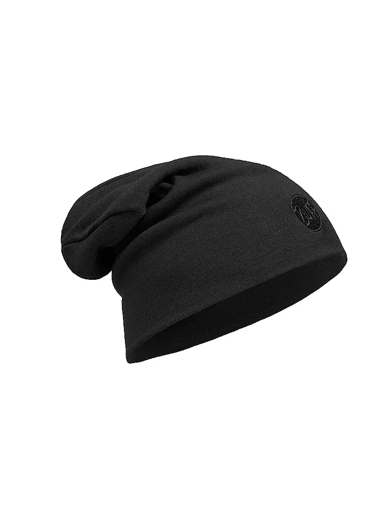 Buff Haube Heavyweight Merino Wool Schwarz